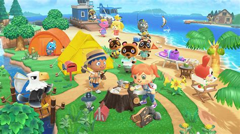 Animal Crossing: New Horizons -  섬을 개척하고 친구들과 함께 즐거운 일상을 누리는 스윗한 라이프 시뮬레이션!